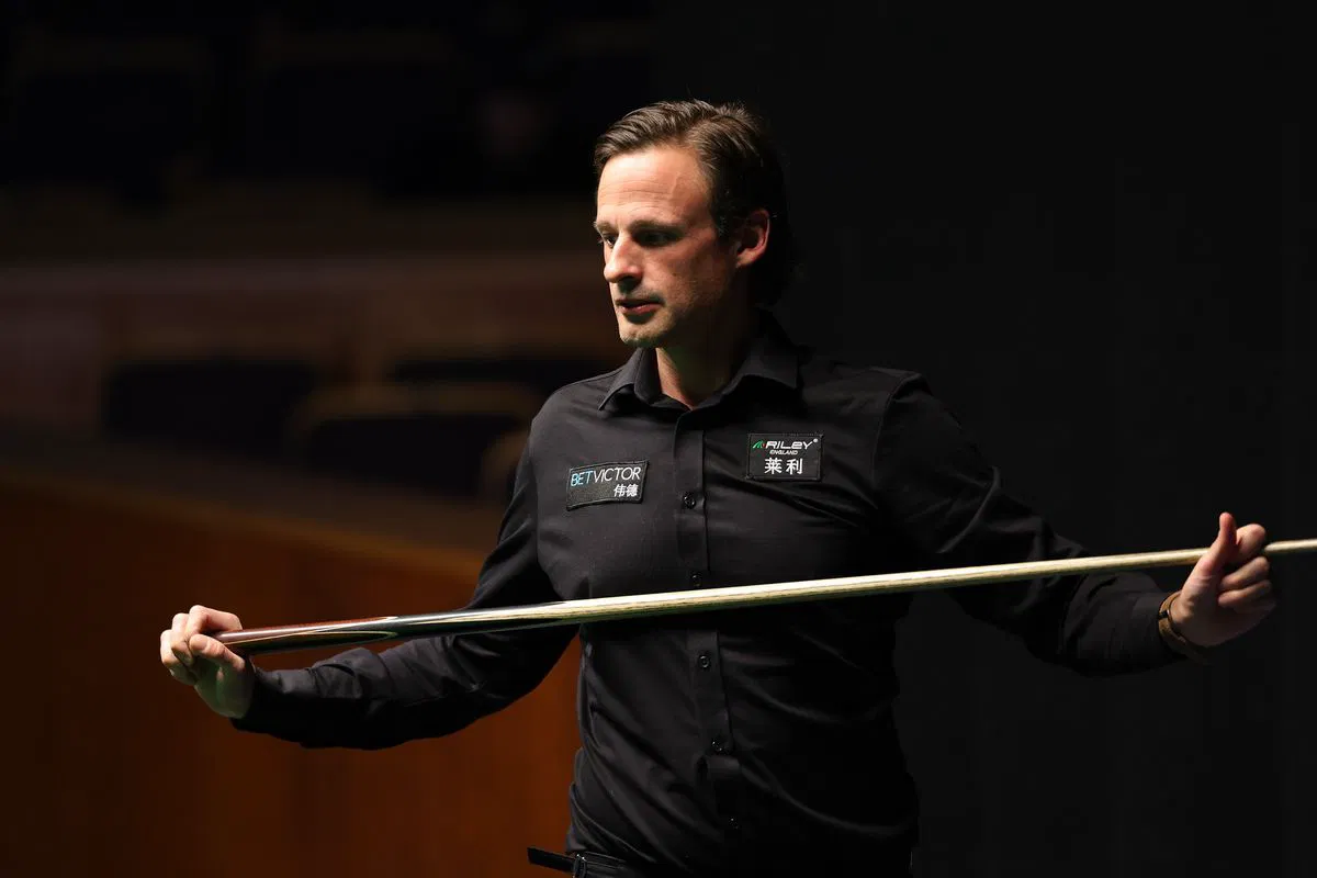 Northern Ireland Open player competing during the afternoon session