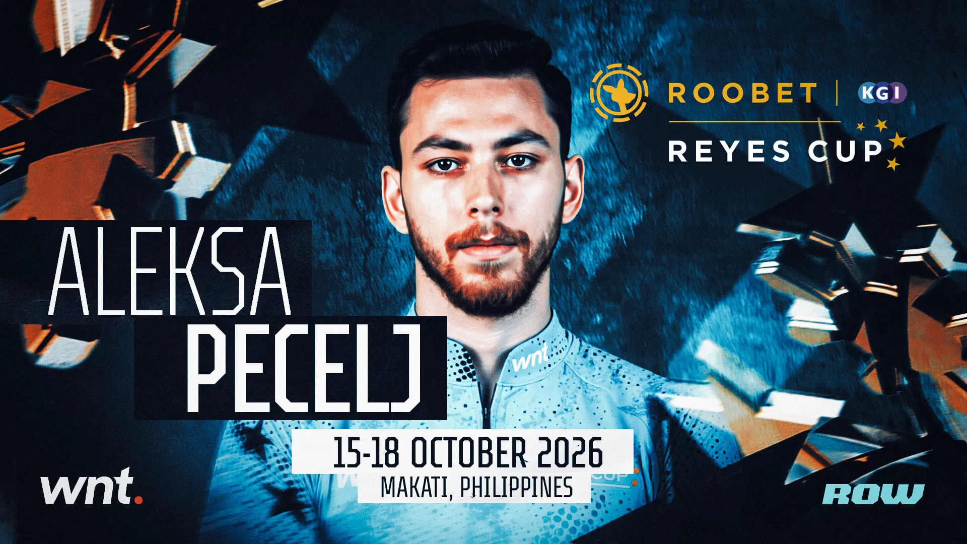 Comeback King Completes The Line-Up – Aleksa Pecelj Makes Roobet Reyes Cup Debut For Team Rest Of The World