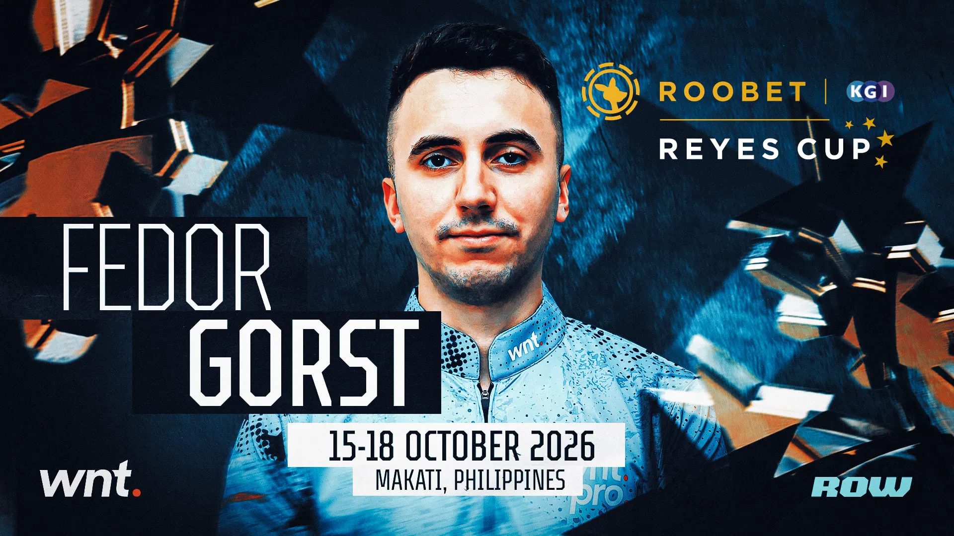 GORST EYES REDEMPTION – FEDOR GORST SET FOR THE ROOBET REYES CUP, 15–18 OCTOBER