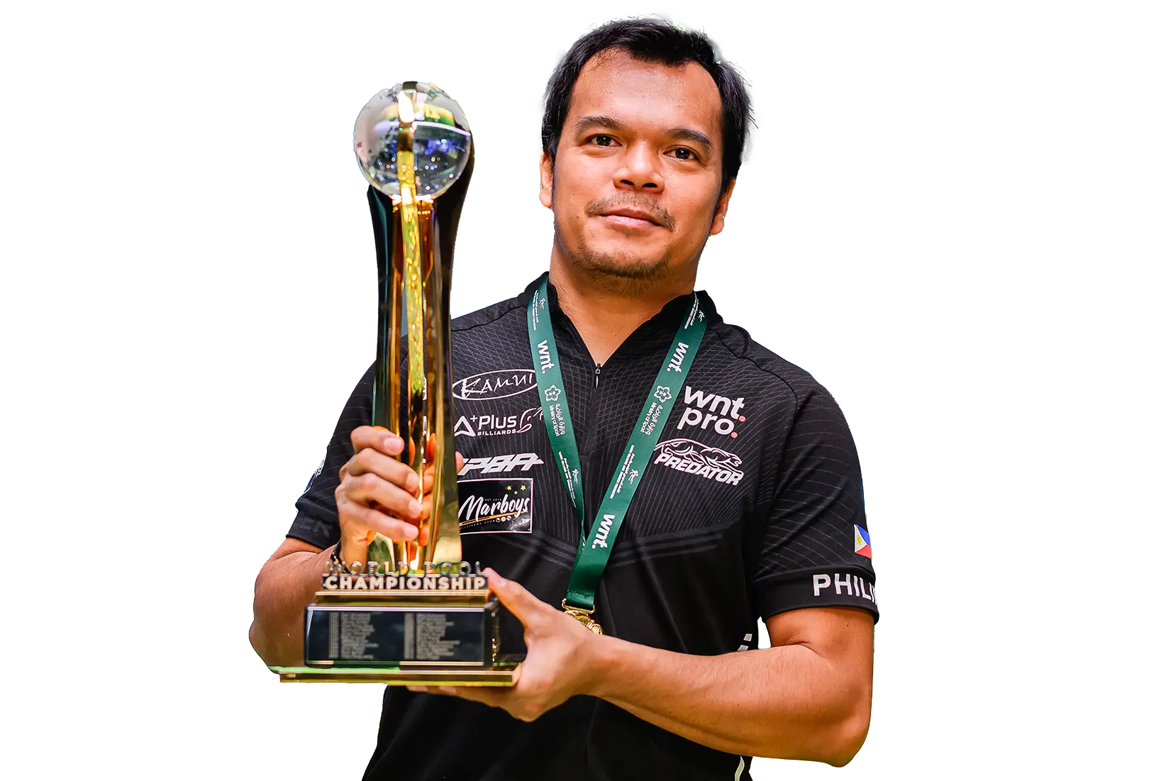 Carlo Biado, nineball player from the Philippines